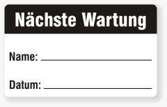 nächste Wartung am: