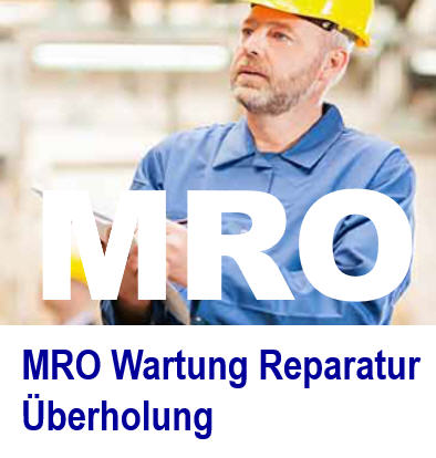 Software fr Wartung, Reparatur und berholung (MRO) .