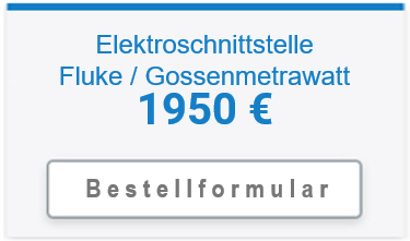 Wartungsplaner Elektroschnittstelle Fluke Gossen Metrawatt