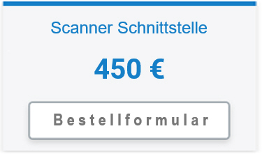 Wartungsplaner Scanner-Schnittstelle