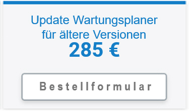 Wartungsplaner Update aus dem Vorjahr