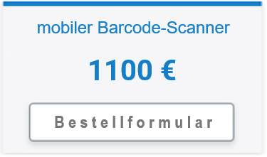 Wartungsplaner mobiler Barcode-Scanner