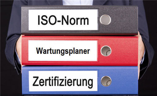 ISO Norm, Zertifizierung mit dem Wartungsplaner