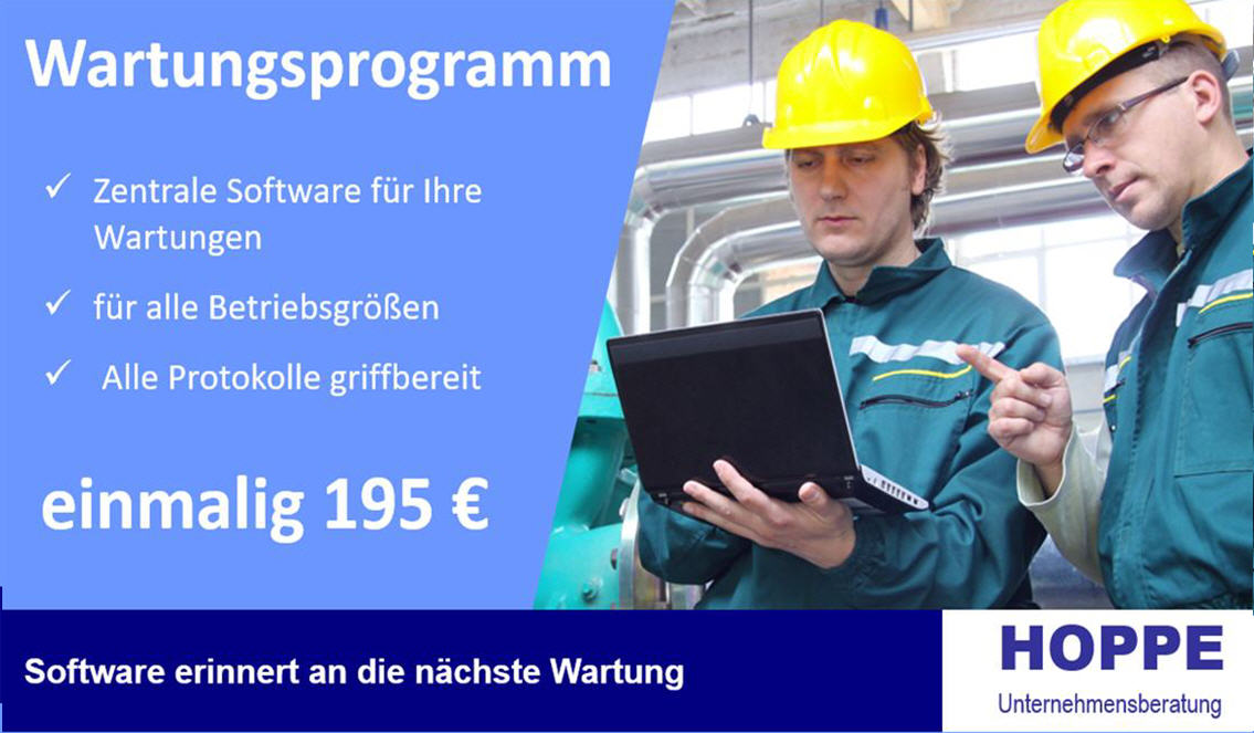 Wartungsprogramm fr mittelstndische Unternehmen