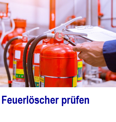 Software mit Prüfnachweis, Feuerlöscher prüfen