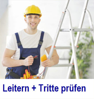 Leitern und Tritte prfen. Tragbare Leitern, Regalleiter, Steckleiter,