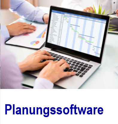 Planungs-Software mit vielfältigen Funktionen. Termine  koordinieren. 