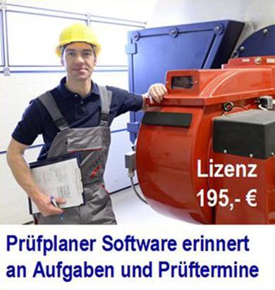 Digitaler Prfplaner plant die Prfungen. Arbeitsmittelprfung einer S