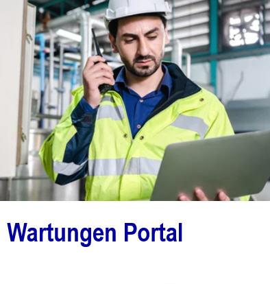 Wartungen sicher planen. Software als Wartungen Portal zeigt Prfungen