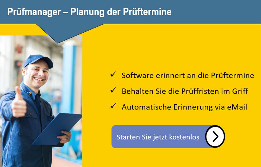 Arbeitsschutzmanagement Software Hoppe: Clevere Software fr alle prfpflichtigen Produkte / Objekte