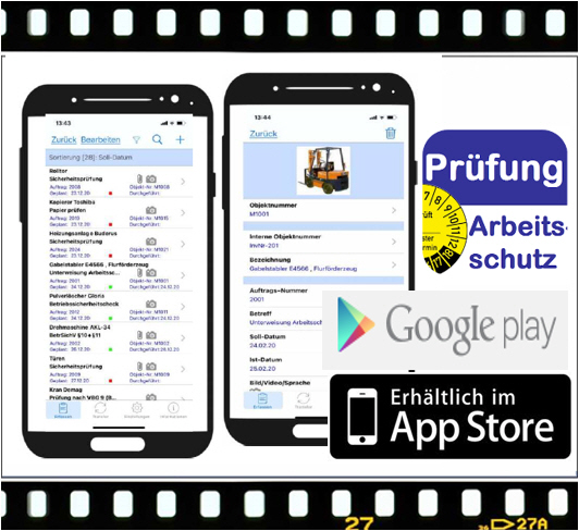 mobile app zum Wartungsplaner