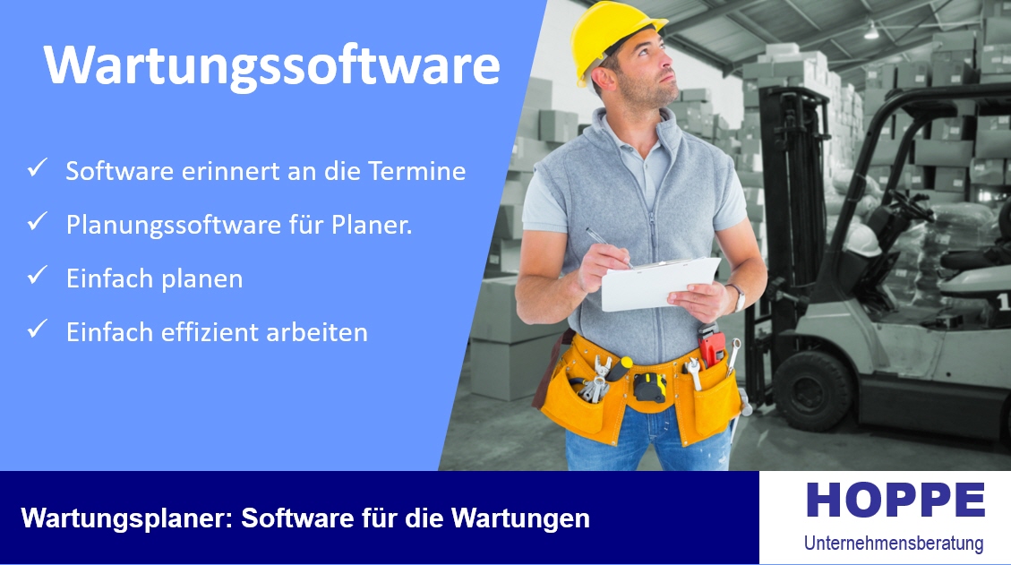 Wartungssoftware fr mittelstndische Betriebe