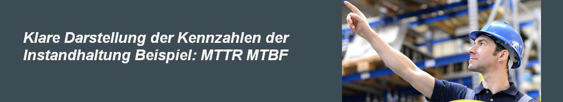 Kennzahlen Instandhaltung: MTTR MTBF