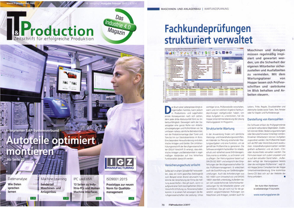 IT Production Zeitschrift fr erfolgreiche Produktion